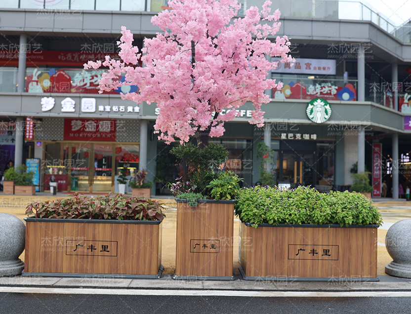 商業街專用花箱鋁合金花箱定制花箱